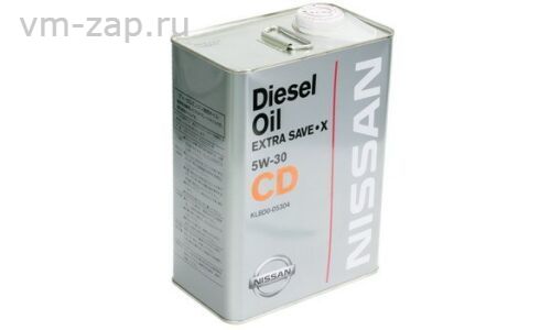 Масло мот. дизельное NISSAN EXTRA SAVE 5W30/ 4 л.